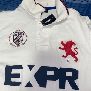 Express Button Down T-Shirt      Men XS